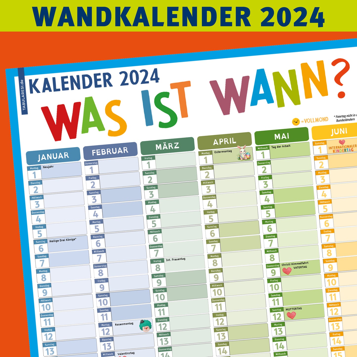 Kinder-Kalender 2024