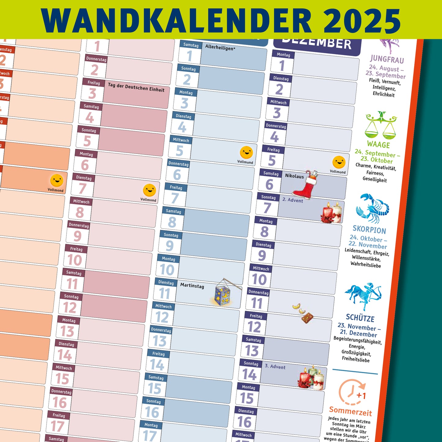 Kinder-Kalender 2025