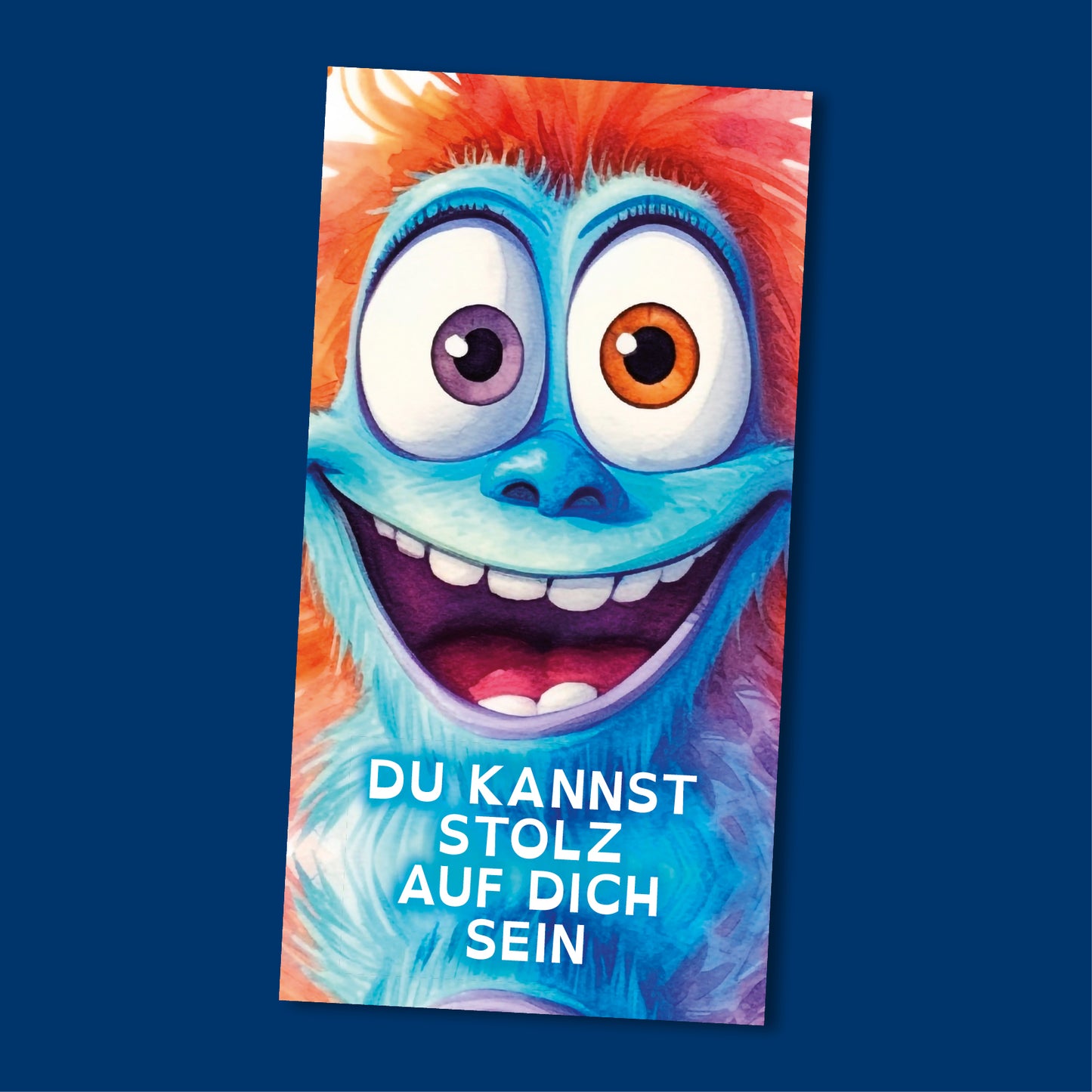 Lobkarte - DU KANNST STOLZ AUF DICH SEIN