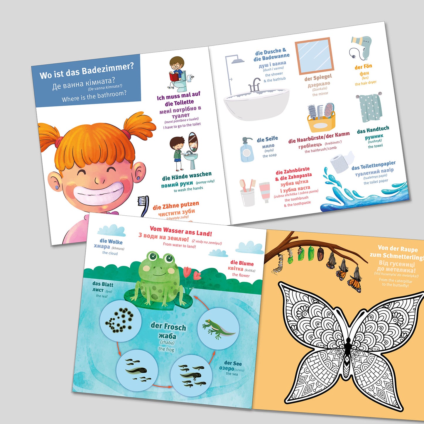 DEUTSCH-UKRAINISCH-ENGLISCH SPRACHBUCH - 2