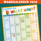 AKTION 2 x Kinder-Kalender 2026