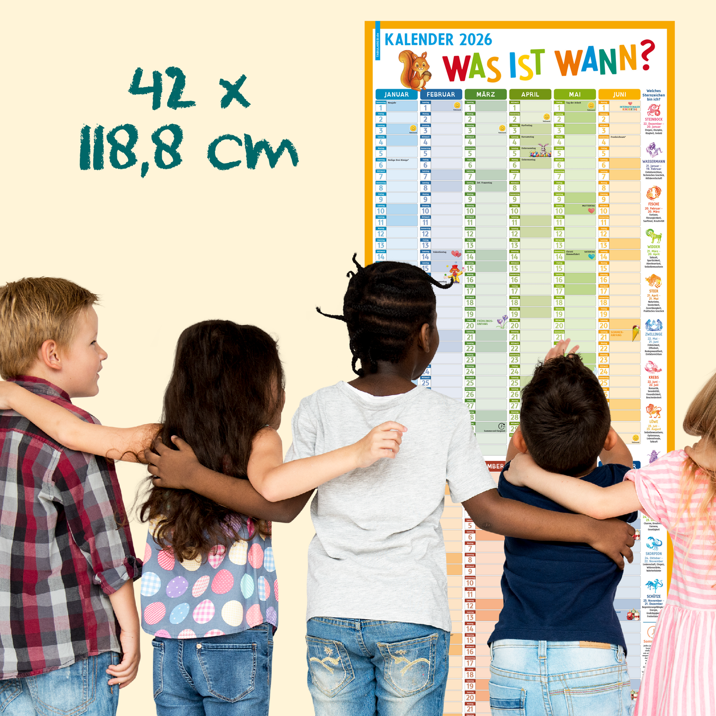 AKTION 2 x Kinder-Kalender 2026