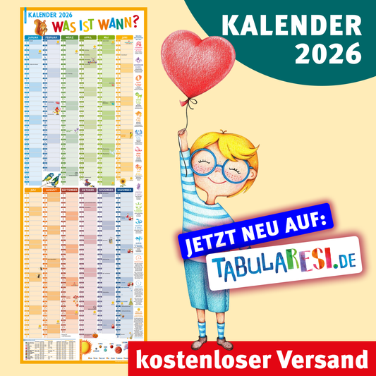 Kinder-Kalender 2026