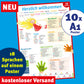 10 x A1 Poster – 18 Sprachen "Willkommen"