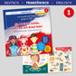 DEUTSCH-FRANZÖSISCH-ENGLISCH SPRACHBUCH - 1
