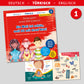 DEUTSCH-TÜRKISCH-ENGLISCH SPRACHBUCH - 1