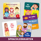 30 SPRACHKARTEN Deutsch & Englisch Box 1