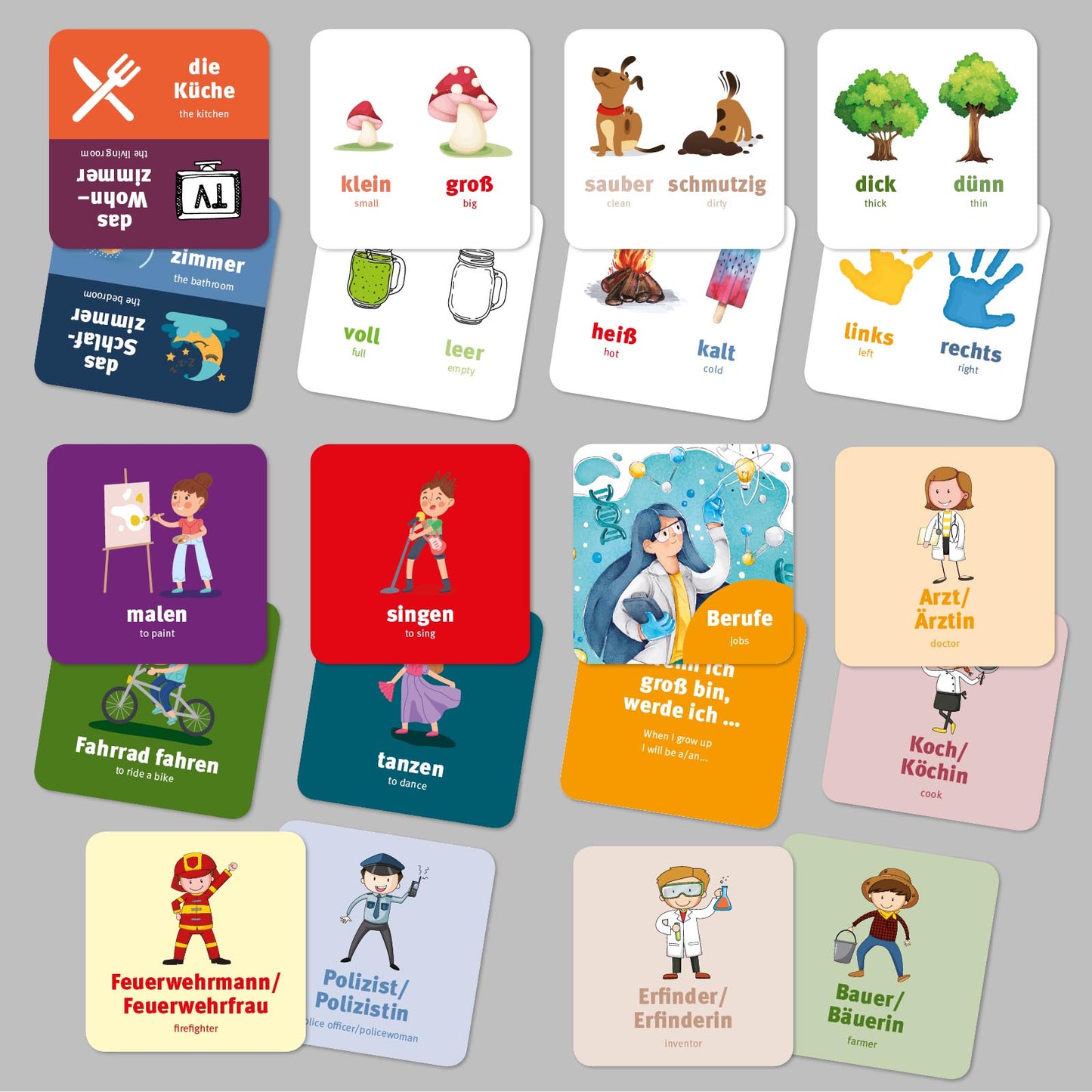 30 SPRACHKARTEN Deutsch & Englisch Box 2