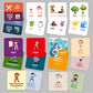 60 SPRACHKARTEN Deutsch & Englisch Box 1+2